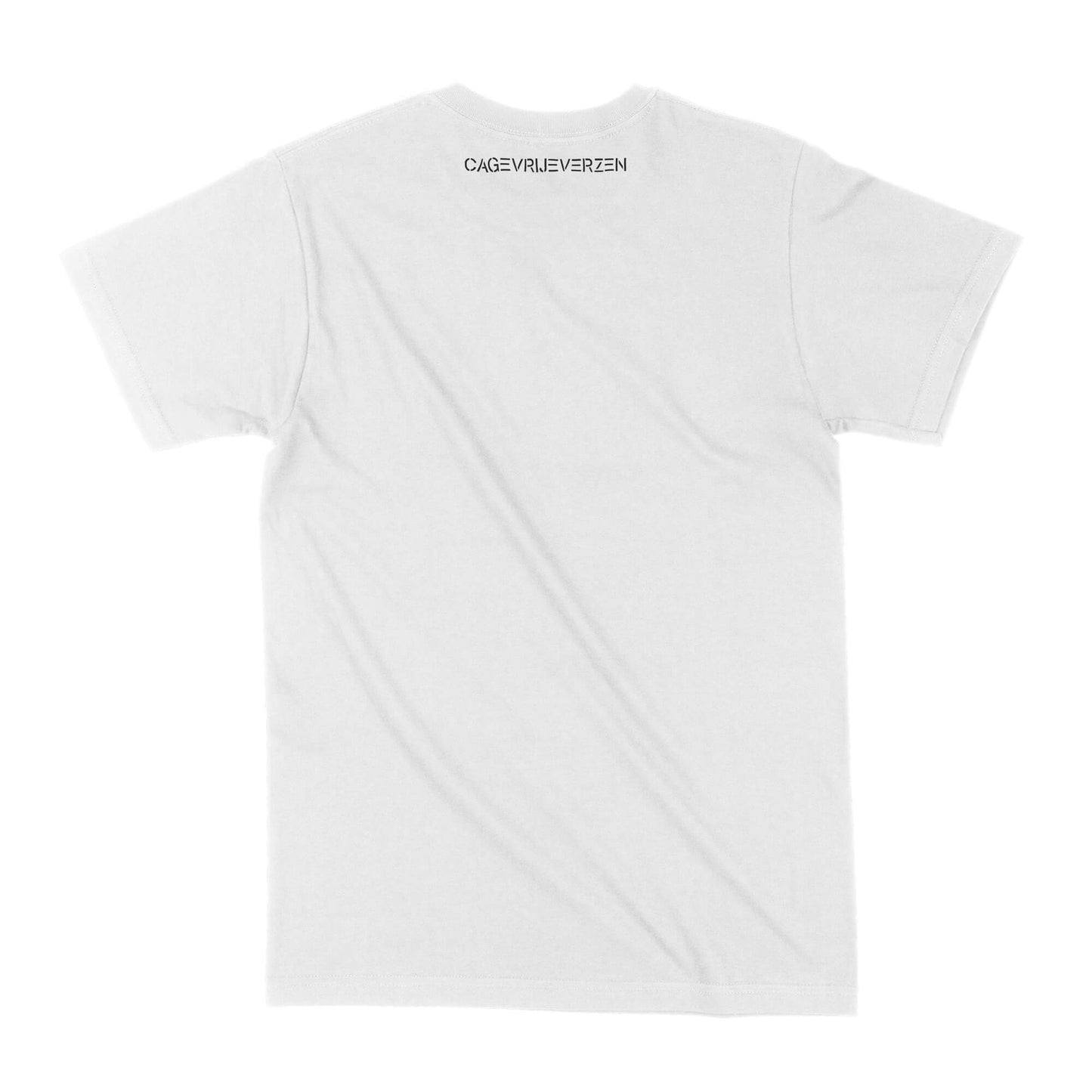CAGE VRIJE VERZEN T-SHIRT Wit