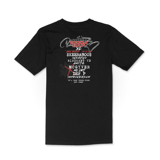 DOSSIER BOOMBAP XL 2023 T-SHIRT Zwart