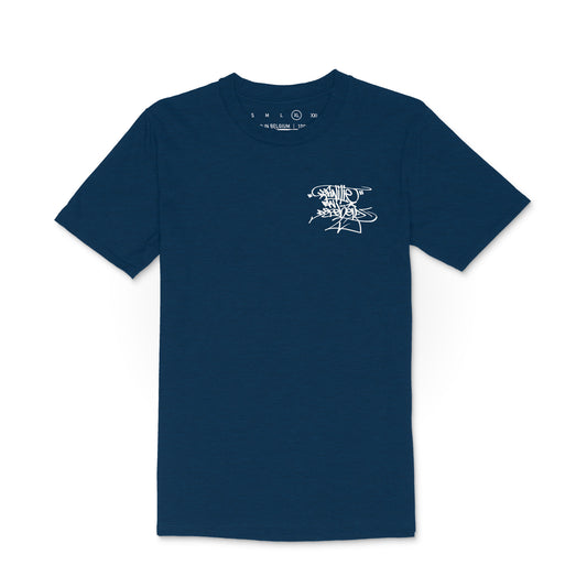 DEFINITIE VAN DOPEHEID T-SHIRT Navy blauw