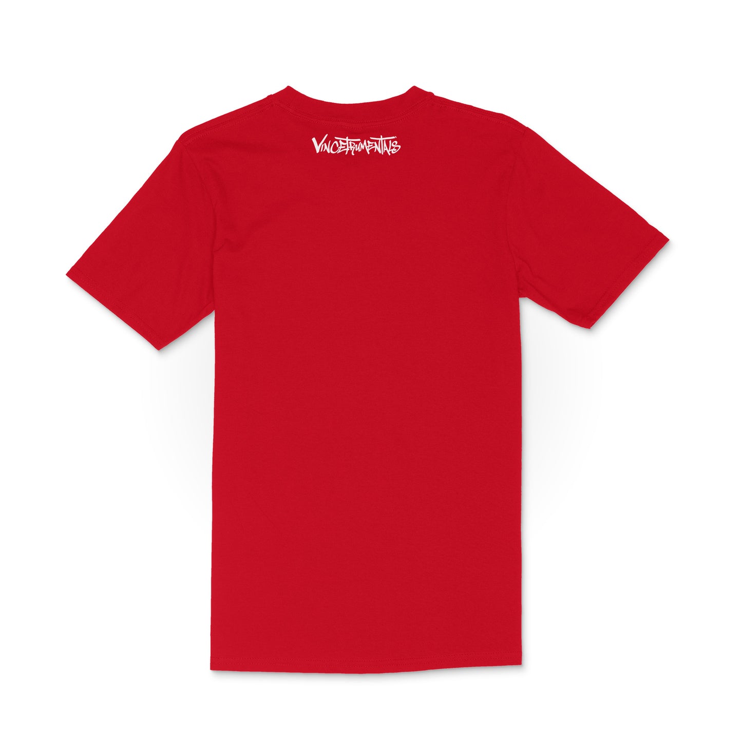 VINCETRUMENTALS T-SHIRT Rood