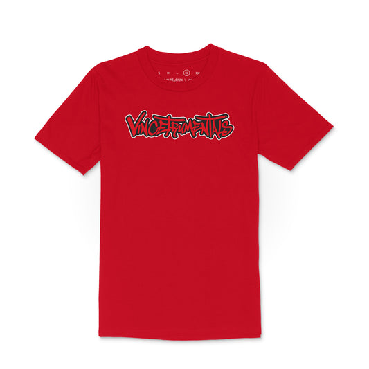 VINCETRUMENTALS T-SHIRT Rood
