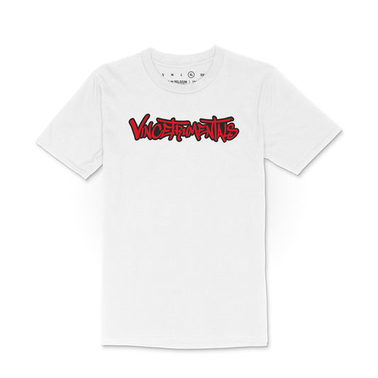 VINCETRUMENTALS T-SHIRT Wit